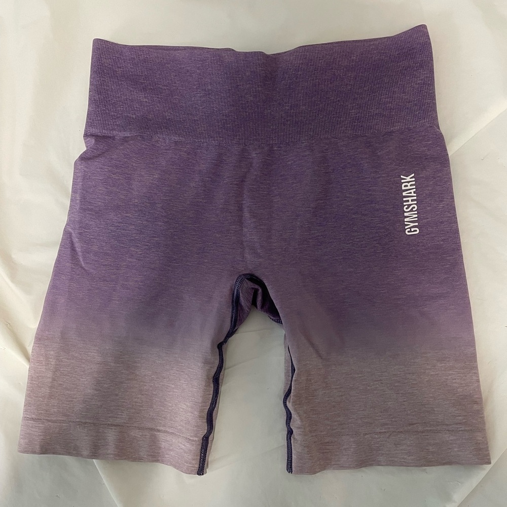 Gymshark Purple Ombre Shorts